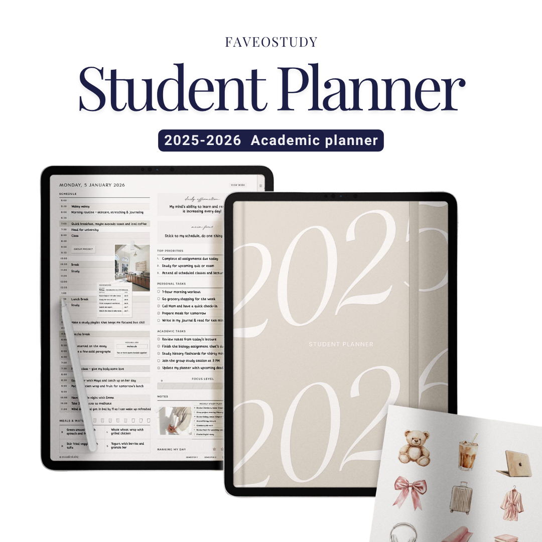 The Ultimate Student Planner (2025-2026)
