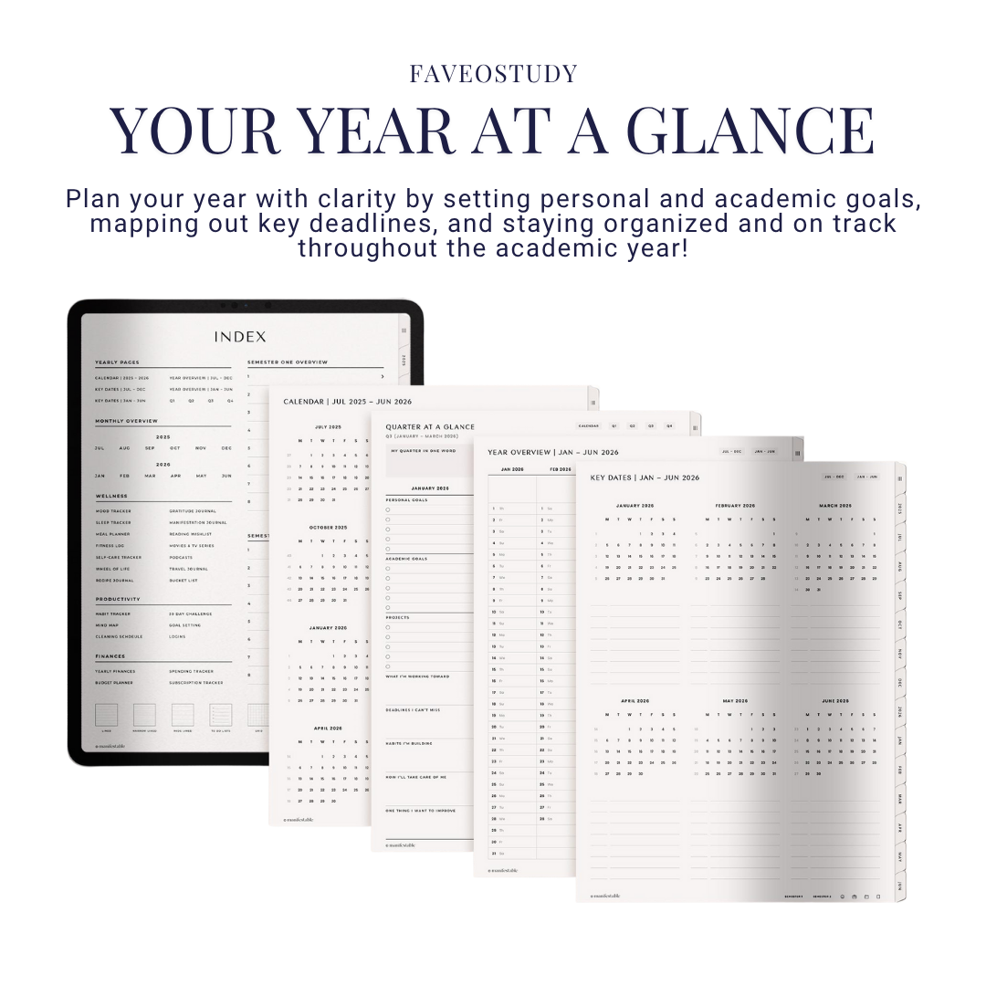 The Ultimate Student Planner (2025-2026)