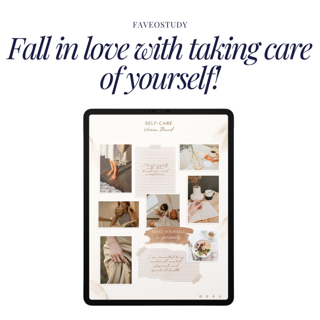 Self Care Planner | Digital Planner | GoodNotes Planner | iPad Planner | Daily Planner | Mental Health Mindfulness Healing Anxiety Self Love